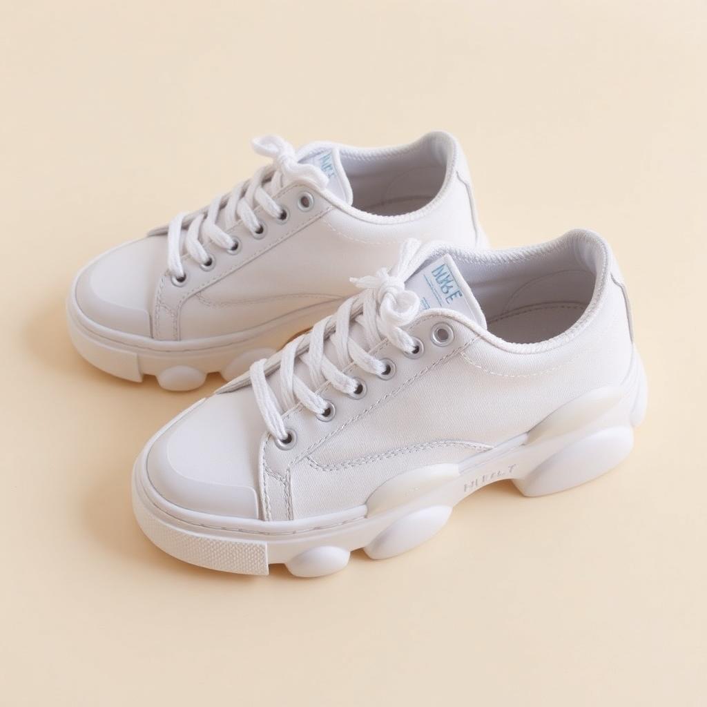 White Platform Sneakers